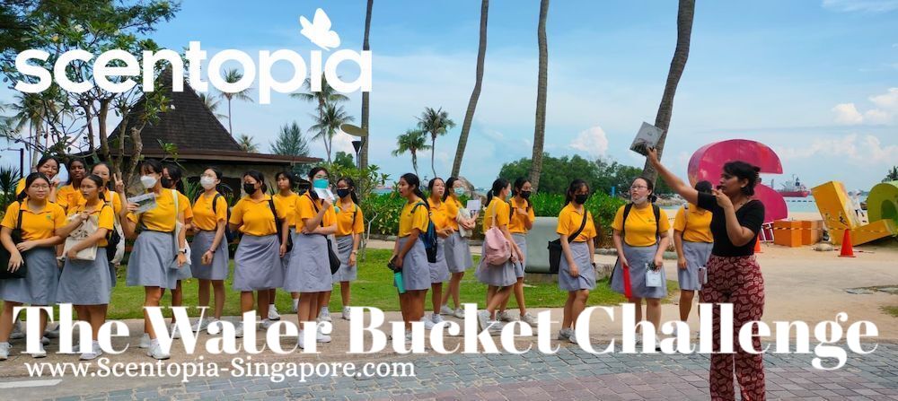 water bucket team building game singapore