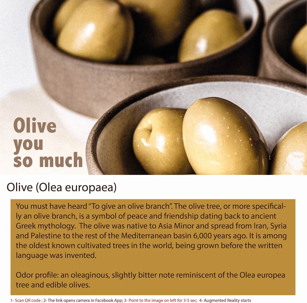 Fruity Mediterranean Healthy Olive Oil Bottle