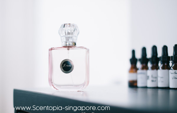 Perfume bottle at Singapore scentopia