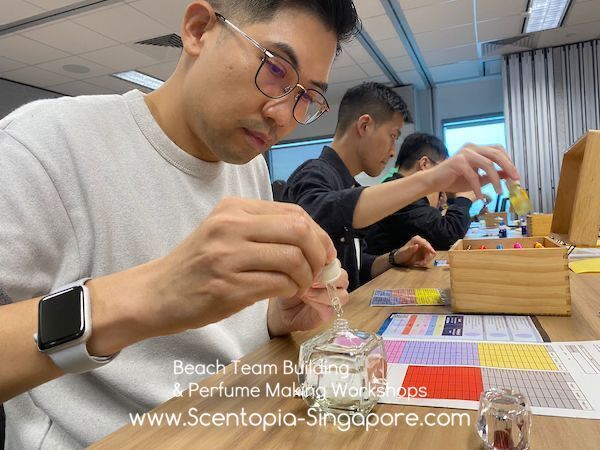 Scentopia Singapore perfume making workshop for corporates