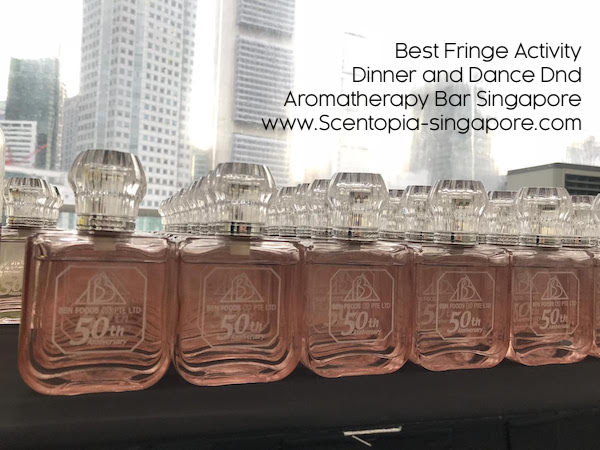 Perfume bottle for fringe activity done virtually via zoom