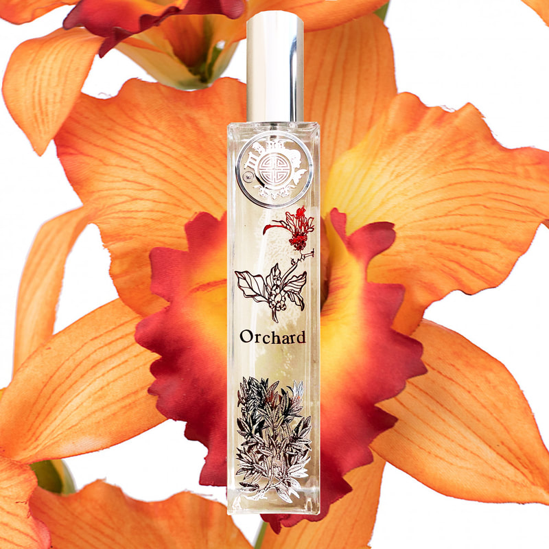 Orchard and Orchids Scent Bottle
