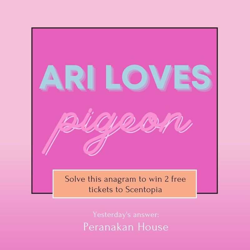 Peranakan House is the result for yesterday scented anagram