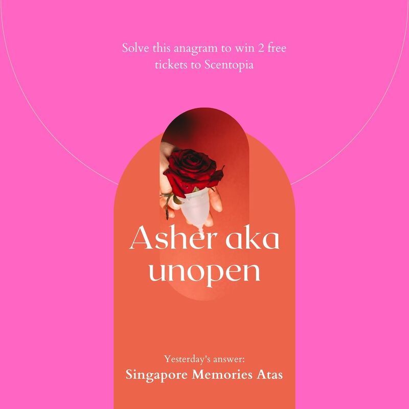 Singapore Memories Atas is the result for yesterday scented anagram