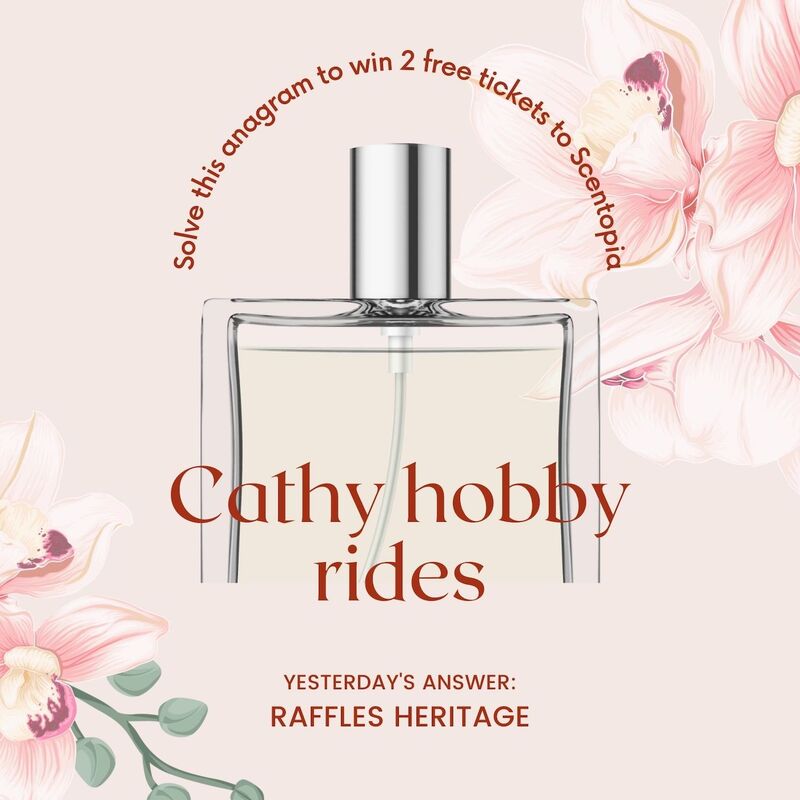 Raffles Heritage is the result for yesterday scented anagram