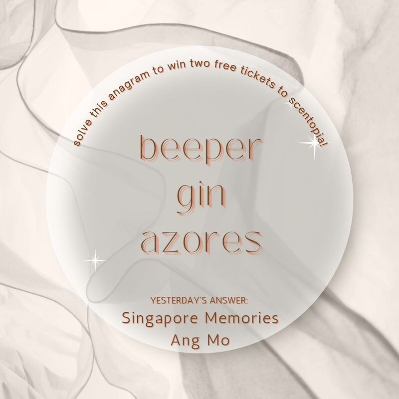 Singapore Memories Ang Mo is the result for yesterday scented anagram