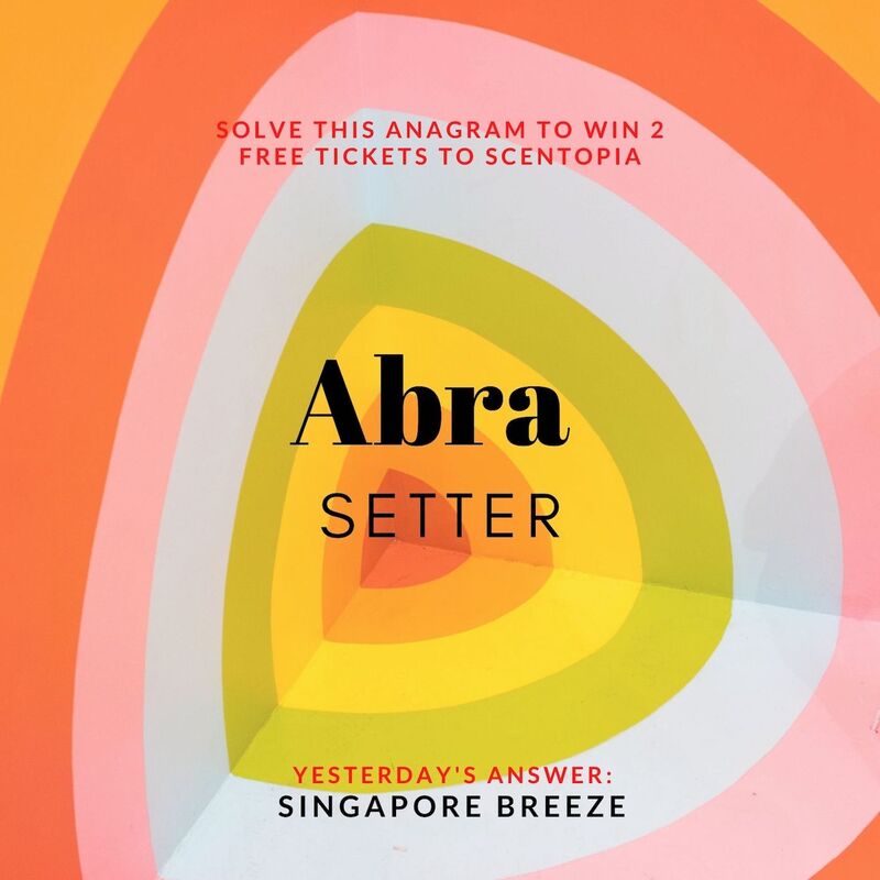 Singapore Breeze is the result for yesterday scented anagram