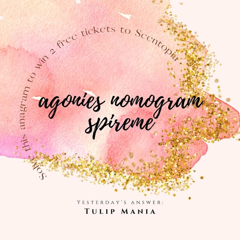 Tulip Mania is the result for yesterday scented anagram