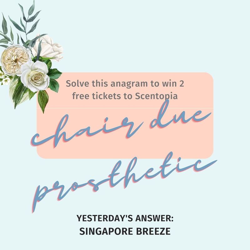 Singapore Breeze is the result for yesterday scented anagram