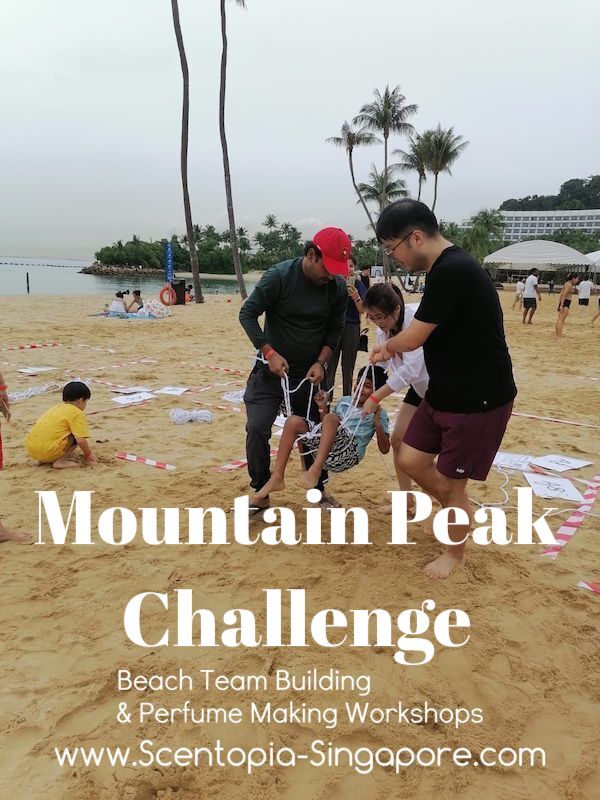 corporate employee at Mountain Peak Challenge team building