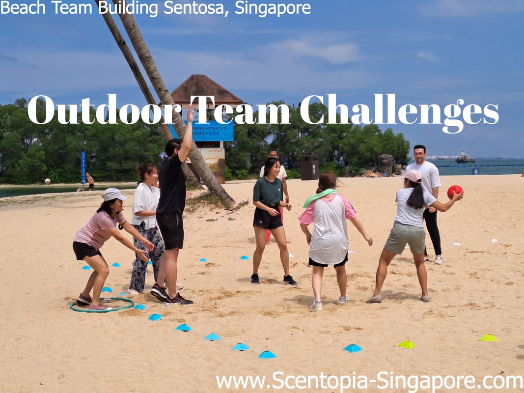 corporate employee at Outdoor Team Challenges team building
