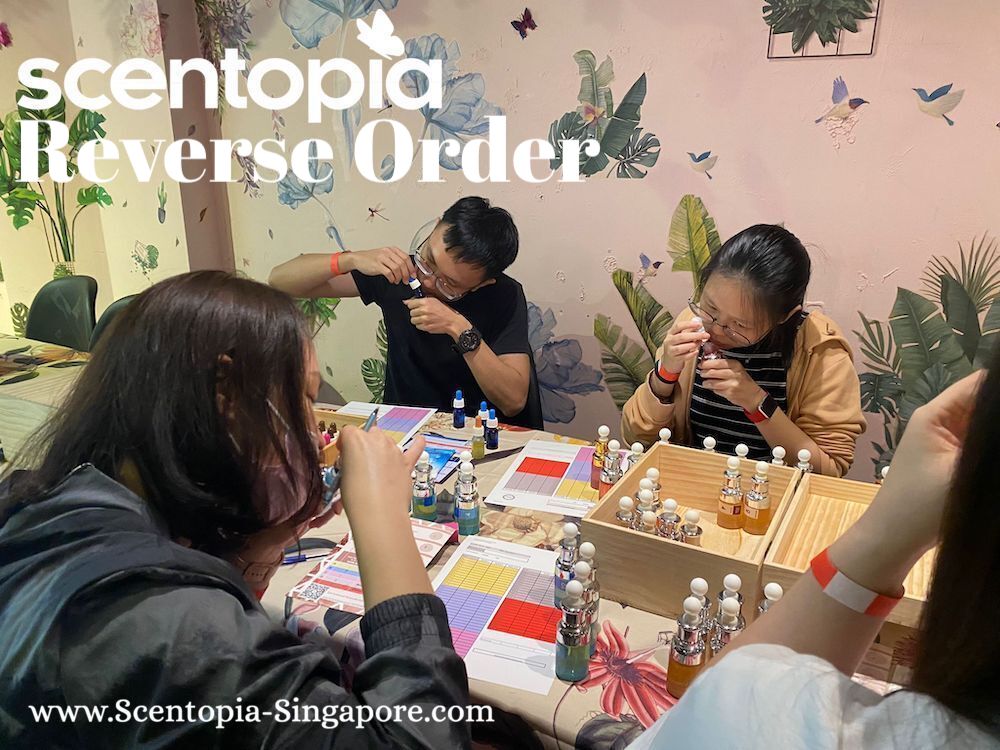reverse order team building event singapore