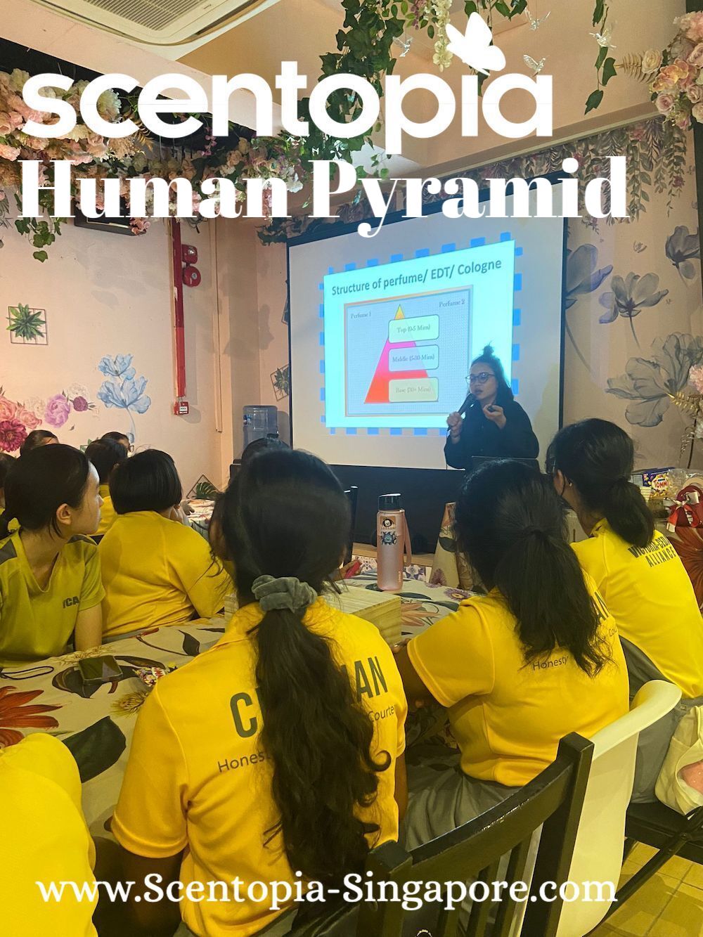human pyramid  team building event singapore