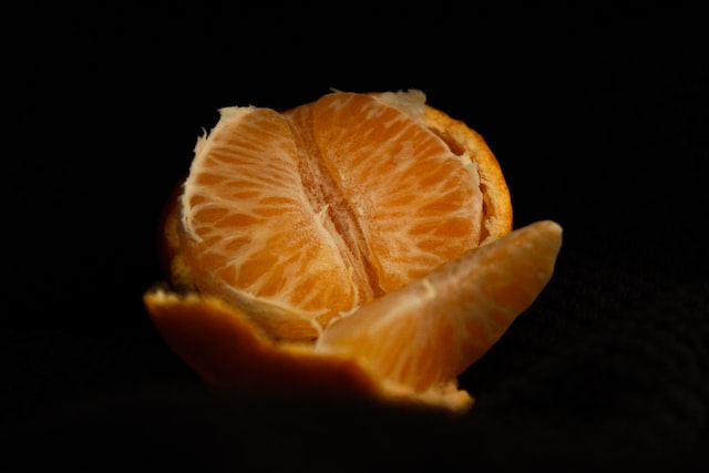 Clementines are actually a hybrid fruit, created by crossing a mandarin orange with a sweet orange