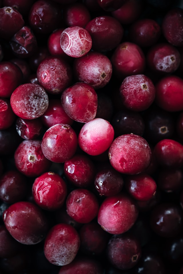 Cranberries are native to North America and have a long history