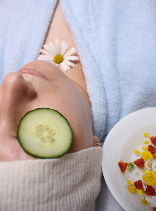 In cosmetics, cucumber is often used in skincare products
