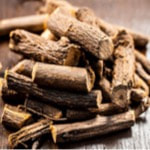 Licorice is an herb that grows in parts of Europe and Asia. The root is used as medicine.