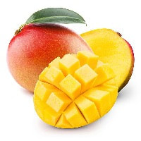 mango, king of fruits has juicy, sweet and refreshing scent
