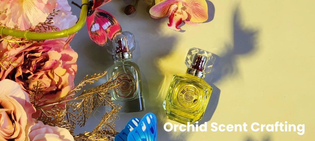 Scentopia's Perfume workshop bottle with orchid scent