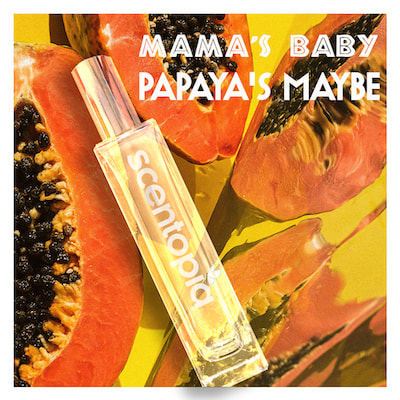 papaya perfume ingredient at scentopia singapore