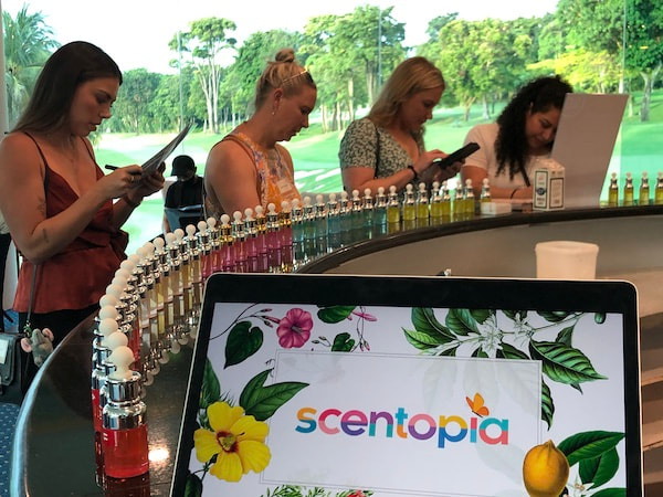 Scentopia perfume bar - best orchid aroma singapore 
