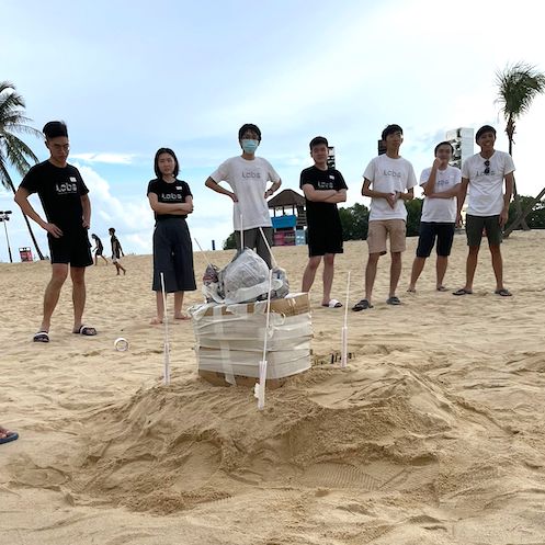 castle making as Collaborative Beach Activities for Corporate Team Building - Sentosa