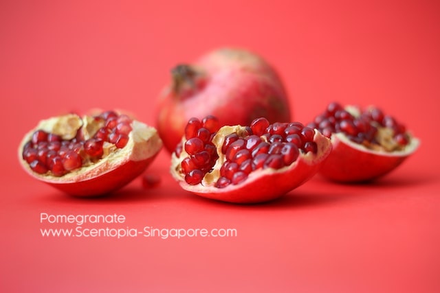Pomegranate is considered a versatile ingredient in perfumery