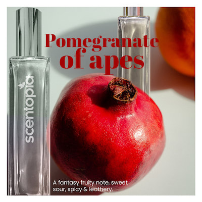 pomegranate perfume ingredient at Sentosa singapore
