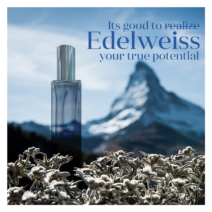its good to EDELWEISS your true potential