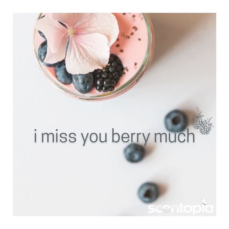 I miss you berry much