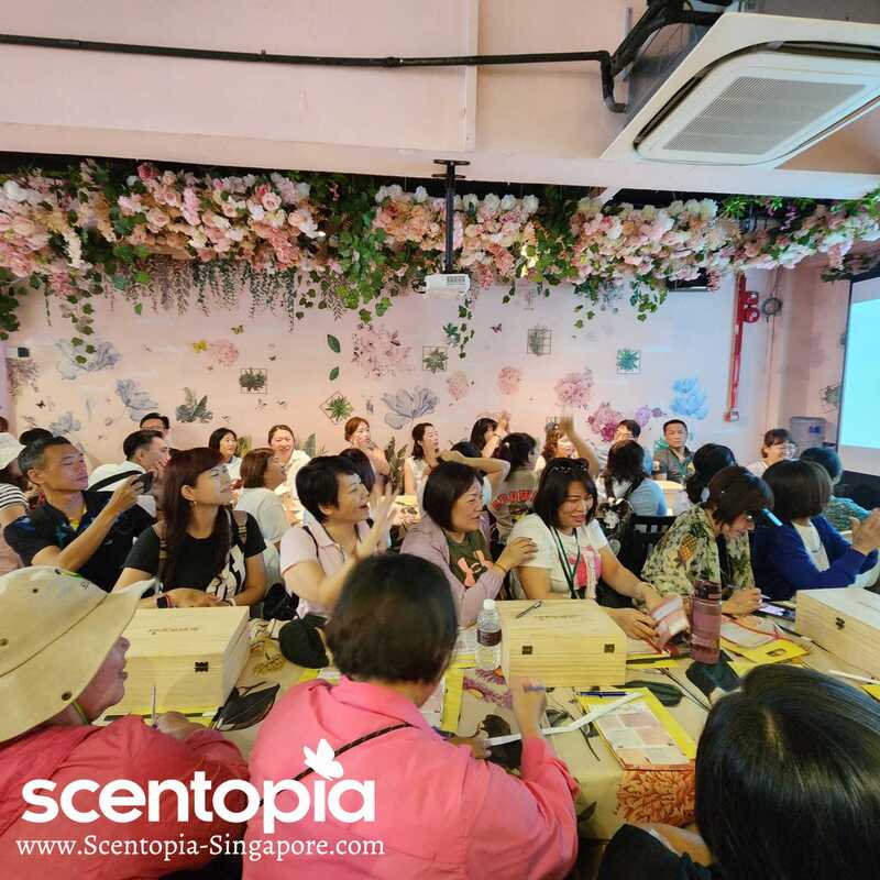Team Meeting at Scentopia Singapore