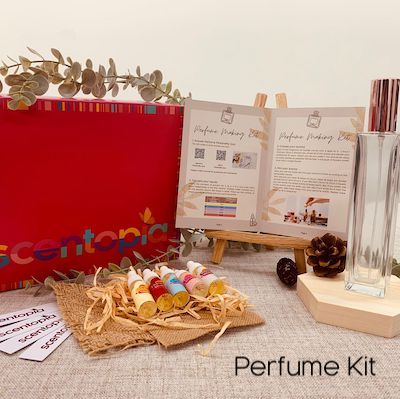 perfume making kit team building at scentopia sentosa