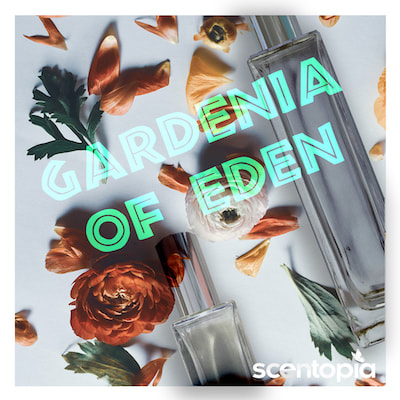 gardenia of eden - scent joke painting at scentopia tourist attraction