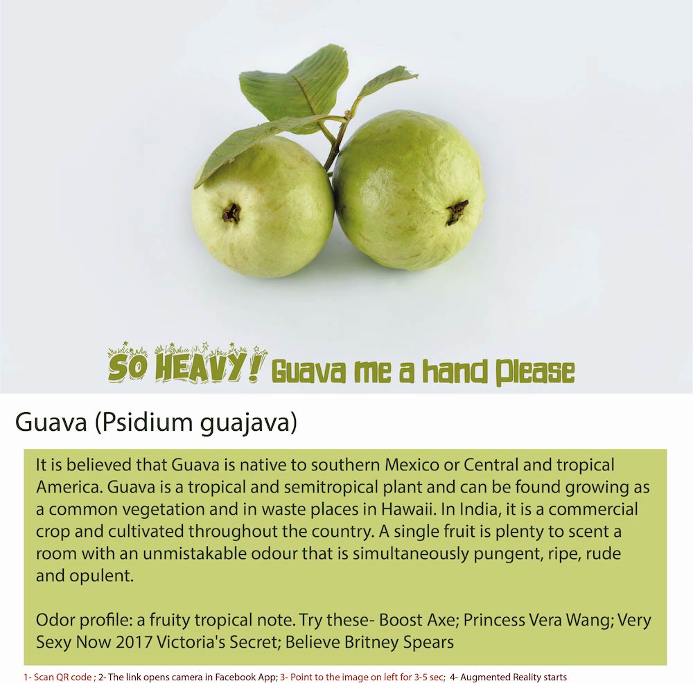 Guava Bright Perfumery Scent Note Bottle