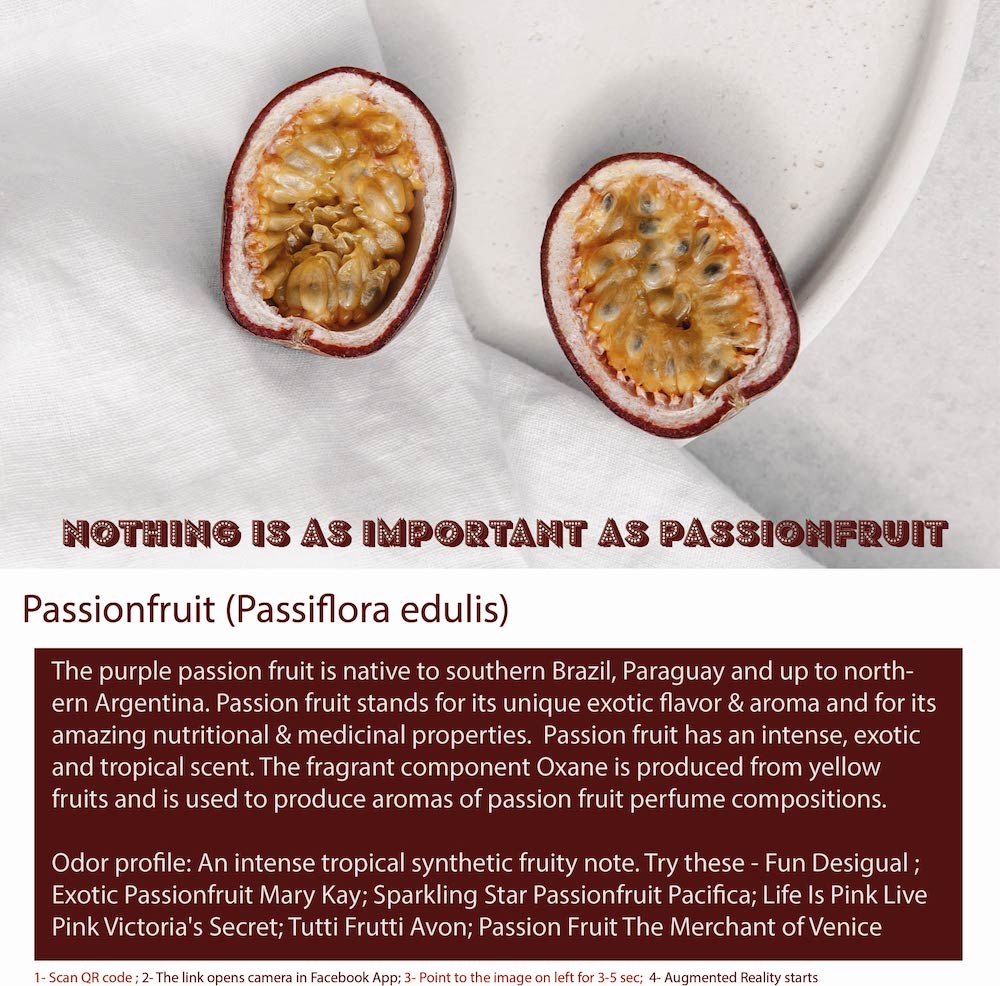 Passion fruit, also known as granadilla, is a tropical fruit that is native to South America. 